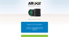 Desktop Screenshot of air-pot.us